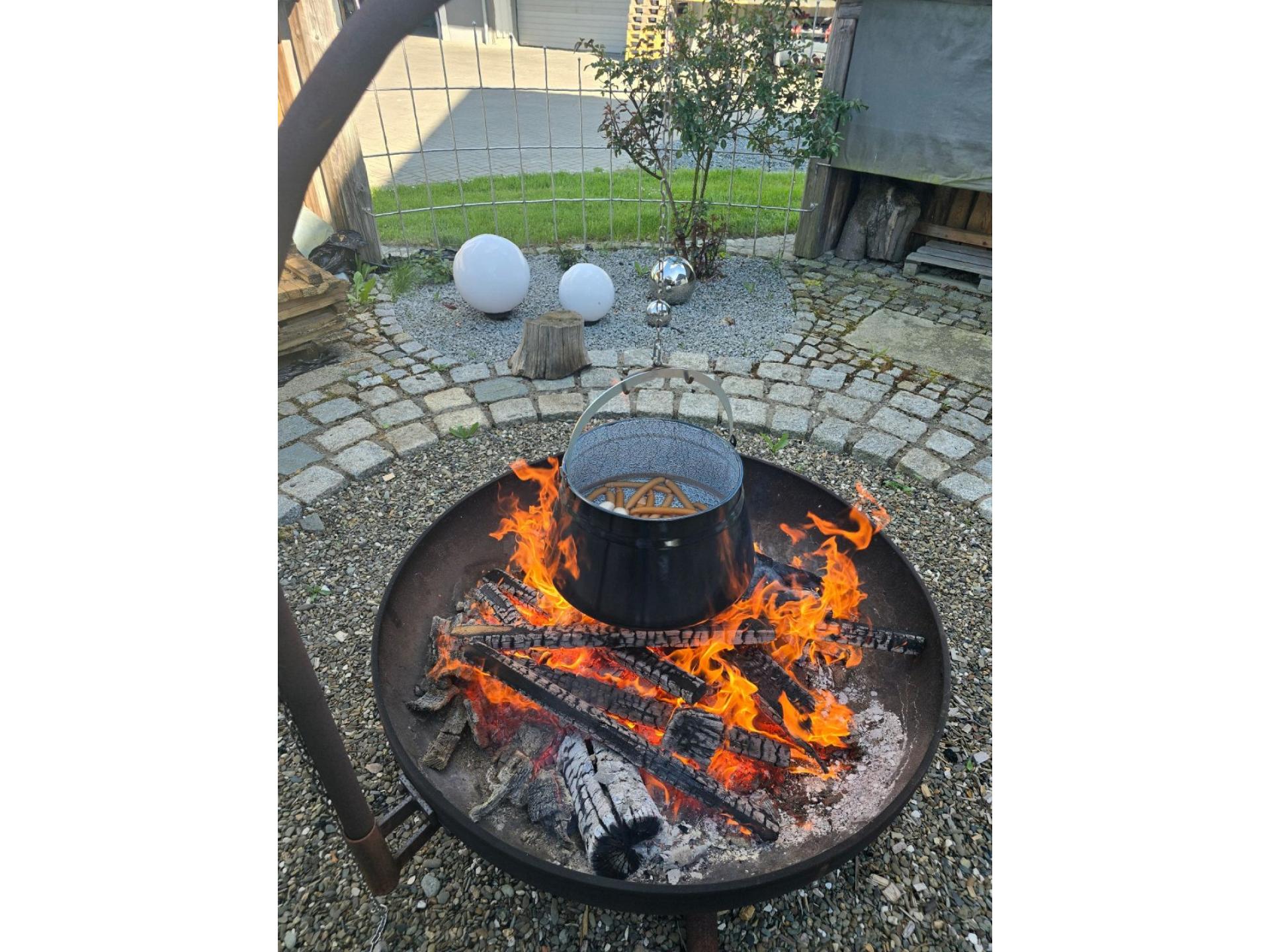Gemütliches Essen am